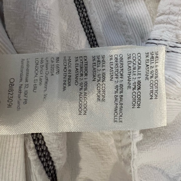 Free People tiny button up top Sz M - Picture 6 of 10